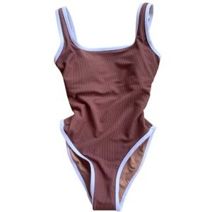 LainSnow Ocean Isle one piece in Toast